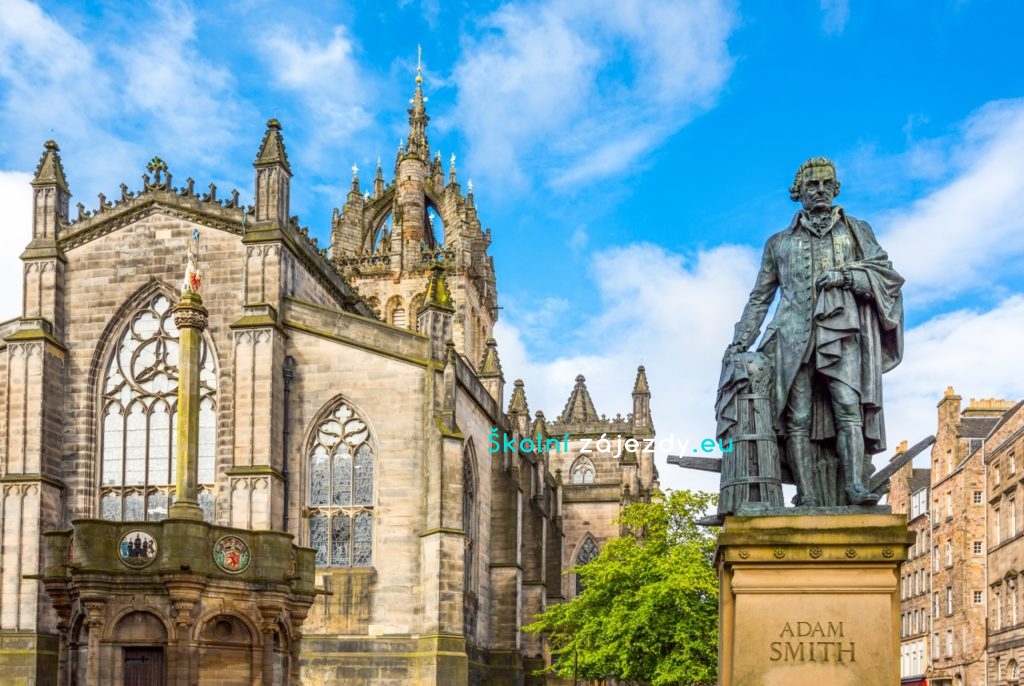 Školní zájezd do Edinburghu