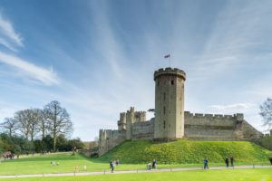 Školní zájezd do Anglie - hrad Warwick